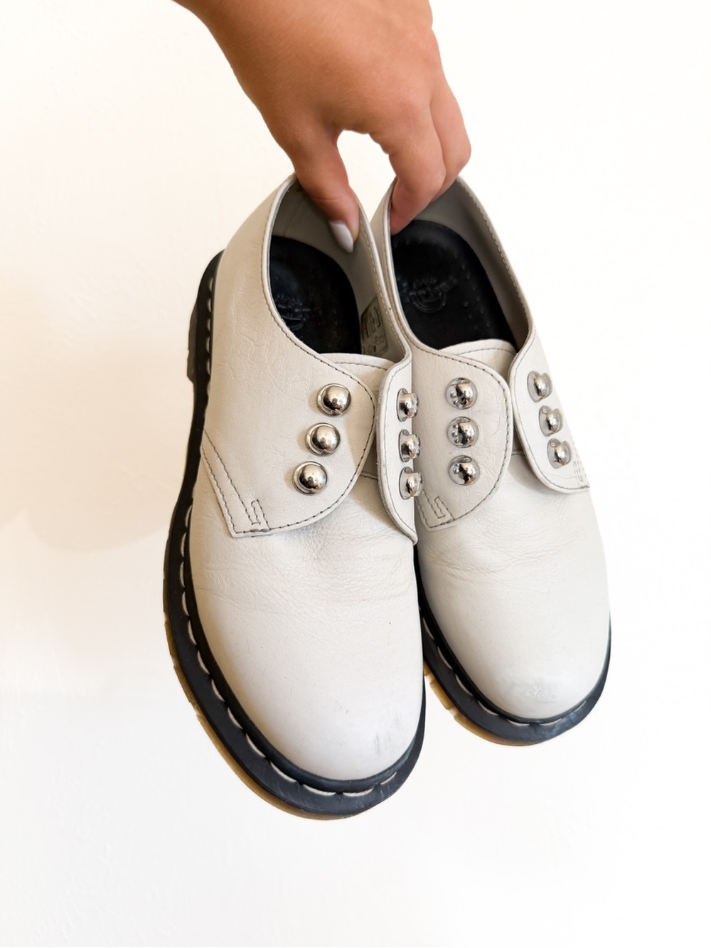 Dr. Martens 1461 HDW Hardware White Oxfords